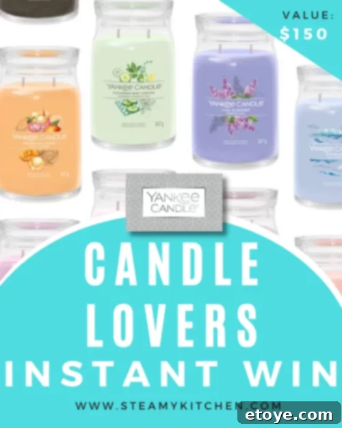 Instant Prizes For Candle Lovers 2 Candle Lovers Instant Win Game Announcement: Win Yankee Candle Gift Cards