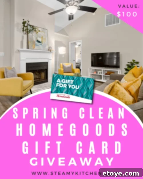 $100 Spring Clean Home Goods Giveaway: Refresh Your Home