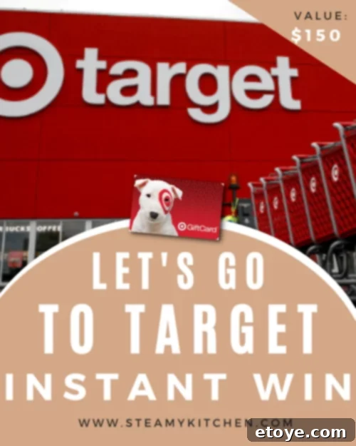 Head to Target for Instant Wins 2 Vibrant shopping cart filled with Target goodies, promoting the Instant Win Game and the joy of shopping.