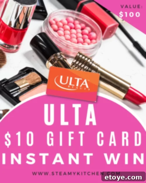 Enter to win a $10 Ulta Beauty Gift Card and explore top beauty brands, skincare, makeup, and haircare products
