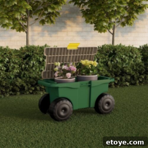 Supreme Garden Instant Win Challenge 8 Versatile Garden Cart Utility Wagon for heavy loads