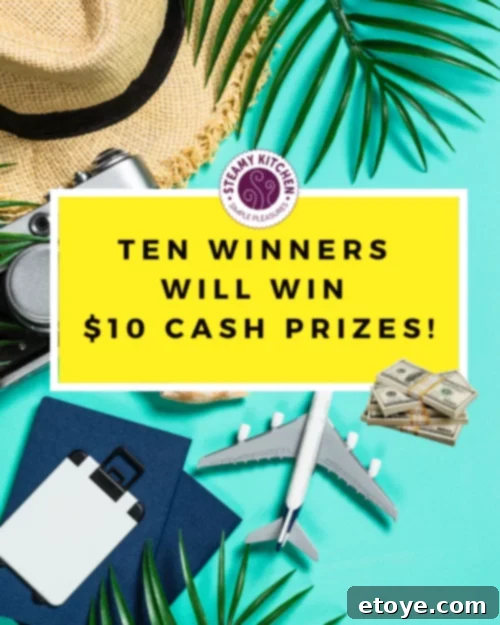 Summer Jackpot Instant Wins 4 More chances to win with Steamy Kitchen