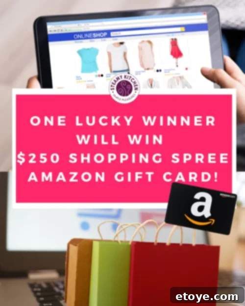 Dream shopping with a $250 Amazon Gift Card