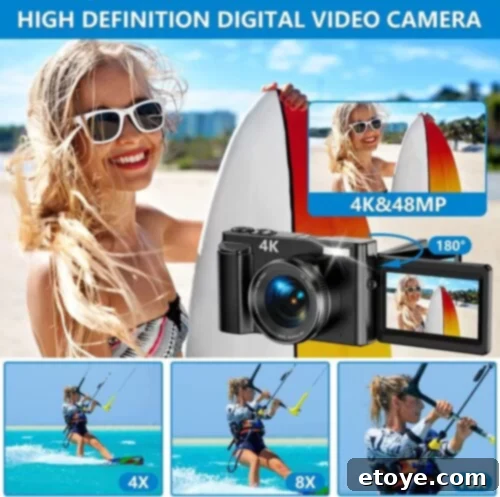 Win a 4K Digital Camera 3 Versatile 4K Digital Camera Features