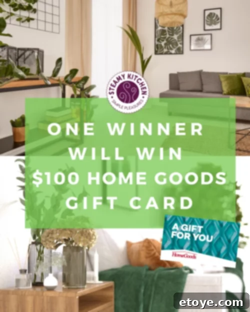 Transform Your Space: $100 Home Goods Giveaway 3 Decorated home interior with plants and stylish accents from Home Goods, promoting comfort and well-being