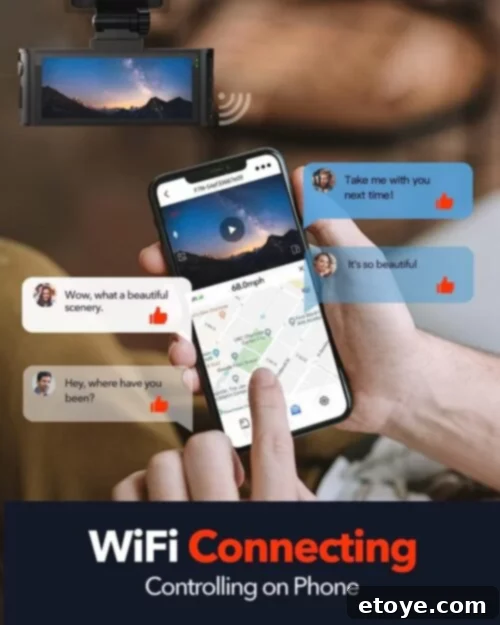 Win a REDTIGER 4K Dual Dash Cam 4 REDTIGER 4K Dual Dash Cam Parking Monitor