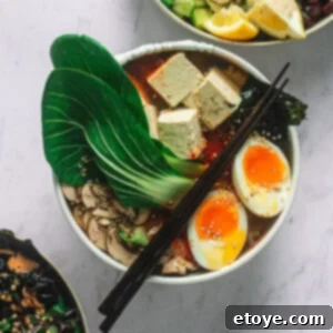 30-Minute Spicy Sesame Tofu Veggie Ramen 3 30 Minute Tofu and Veggie Ramen with Sesame seeds and Chili oil Recipe2