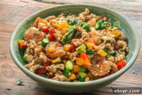 Shrimp Fried Rice with Sesame Seeds 2 Delicious Low-Carb Shrimp Fried Rice with Sesame Seeds