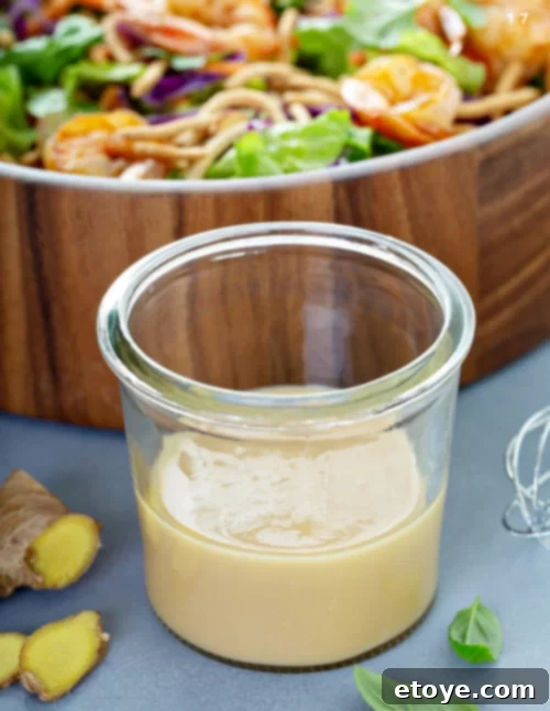 Sesame Ginger Dressing and Asian Mandarin Salad 