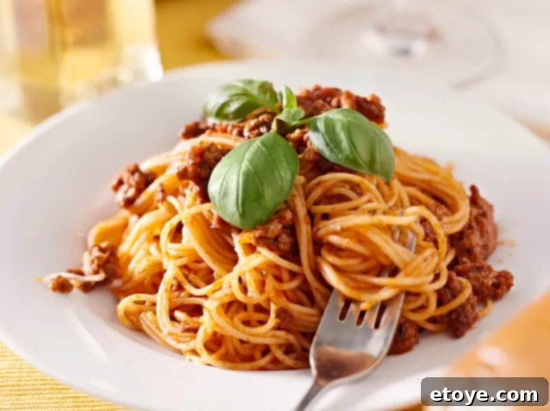 Photo of spaghetti sauce recipe with fresh basil