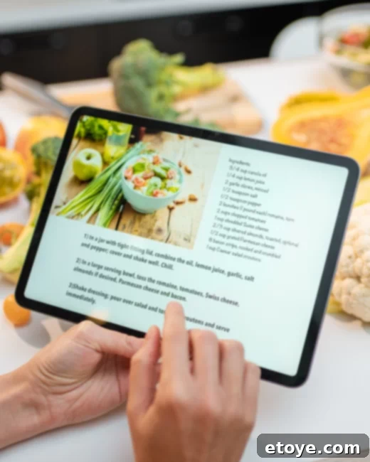 Recipe on Ipad