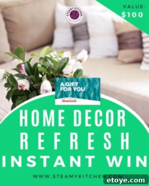 home decor refresh instant win