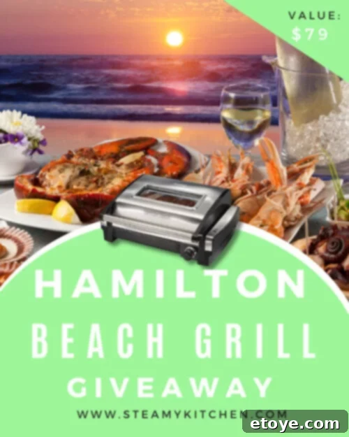 Win a Hamilton Beach Grill 2 Hamilton Beach Grill Giveaway - Your chance to win a versatile indoor electric grill.