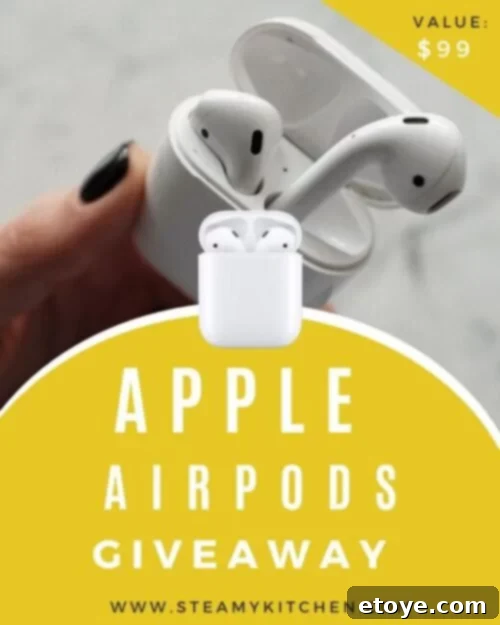 Apple AirPods Giveaway Prize