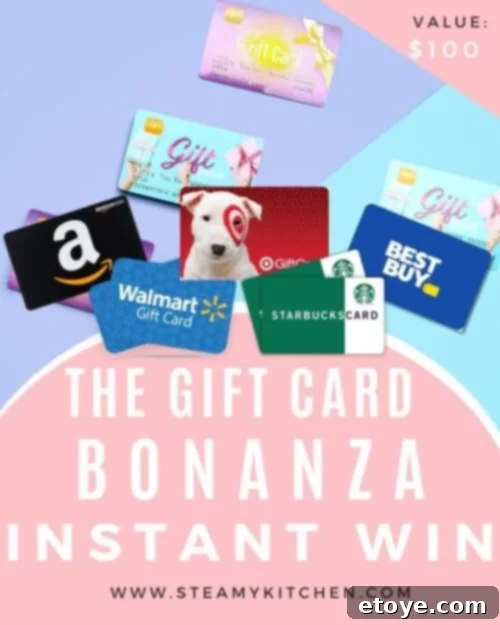 the gift card bonanza instant win