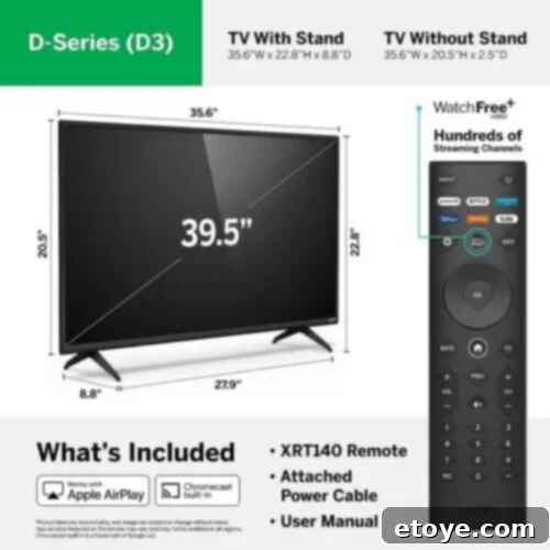 Your Chance to Win a VIZIO 40-Inch TV 4 vizio 40-inch tv giveaway with remote