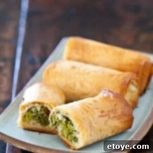 Flaky Broccoli Feta Spanakopita 6 Broccoli Spanakopita