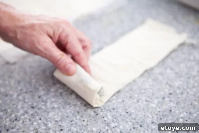 Broccoli Spanakopita Recipe Rolling Broccoli Spanakopita Pastry