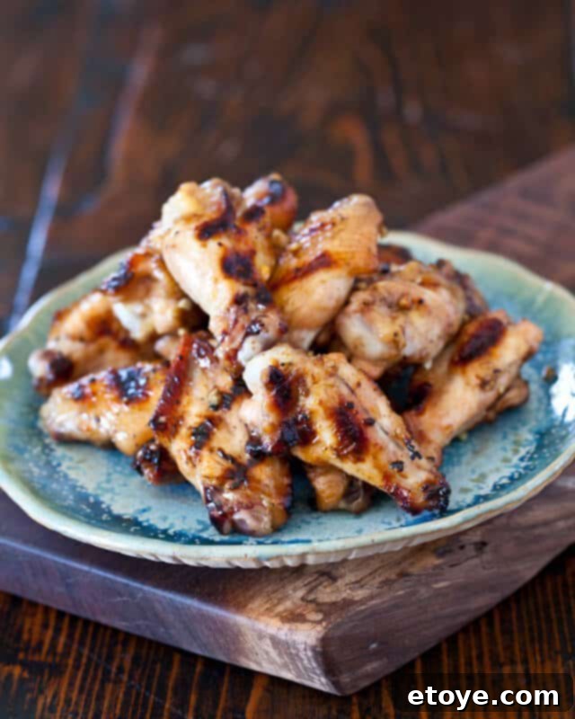 Grilled Honey Miso Chicken Wings Recipe Grilled Honey Miso Chicken Wings Marinating