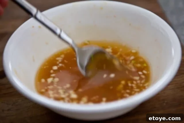 Grilled Honey Miso Chicken Wings Recipe Whisking Honey Miso Marinade