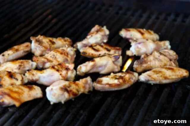 Grilled Honey Miso Chicken Wings Recipe Grilled Honey Miso Chicken Wings on the Grill