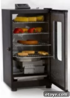 Masterbuilt smoker door open Masterbuilt Electric Smoker Door Open - Showcasing Interior