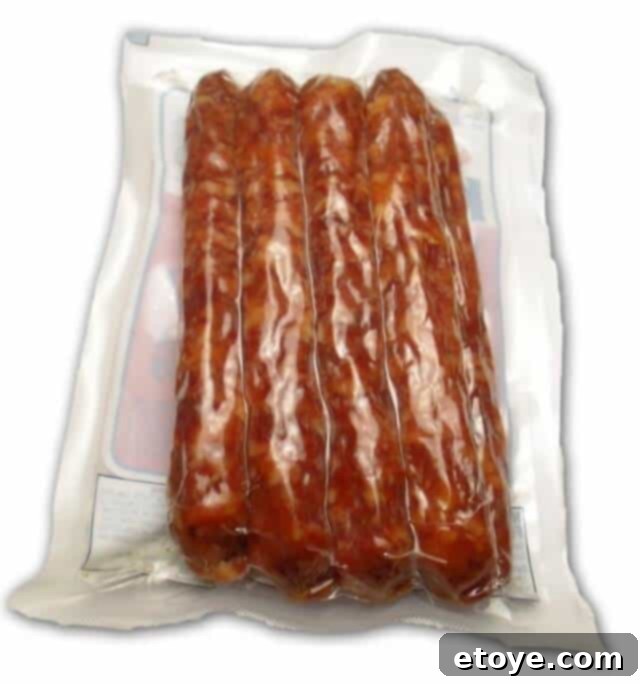 chinese-sausage-back Back of Chinese Sausage Package