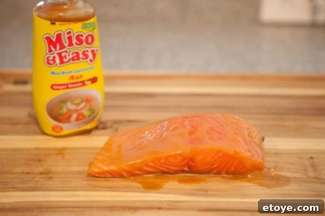 Marinating Salmon