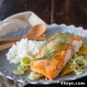 Miso Salmon with Orange and Fennel