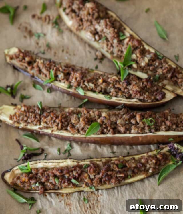 Stuffed Miso Eggplant Recipe Stuffed Miso Eggplant Recipe: Savory and Healthy Dinner Idea