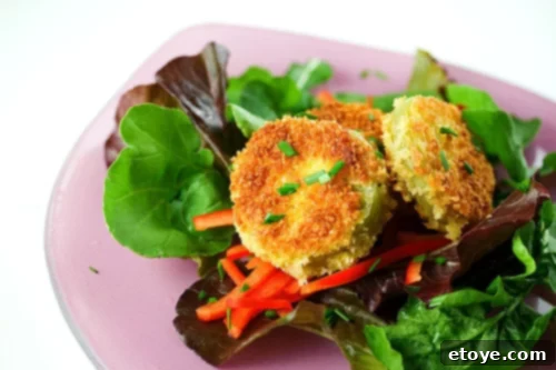 Fried Green Tomato Salad with Sweet Chili Dressing Fried Green Tomato Salad with Sweet Chili Dressing