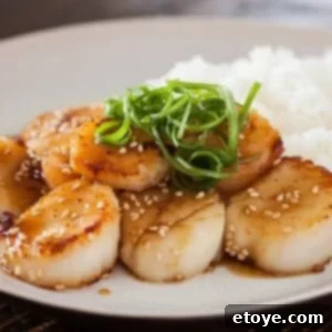 Seared Scallops with Miso Mustard Glaze 2 img 21808 5