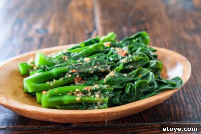 Chinese Broccoli Garlicky Ginger Miso Sauce Recipe Chinese Broccoli Garlicky Ginger Miso Sauce Recipe