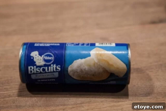 Pillsbury Biscuit Dough for Shortcut Steamed Buns Pillsbury Biscuit Dough for Quick Buns - Canned biscuit dough ready for use