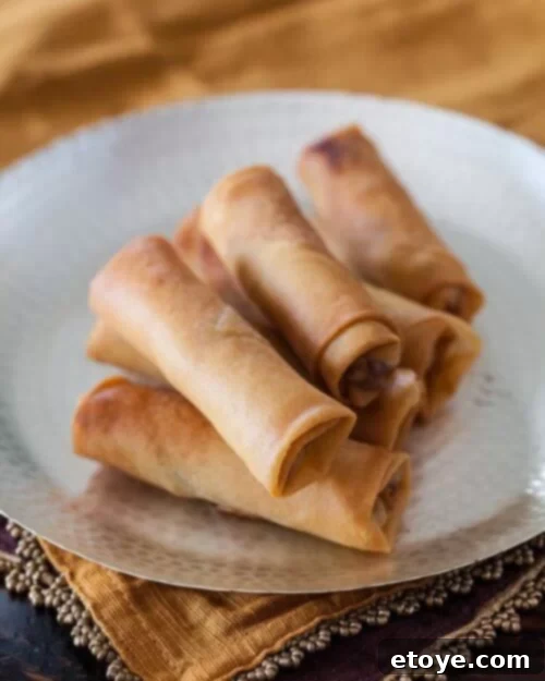 Authentic Chinese Spring Roll Recipe with Chicken