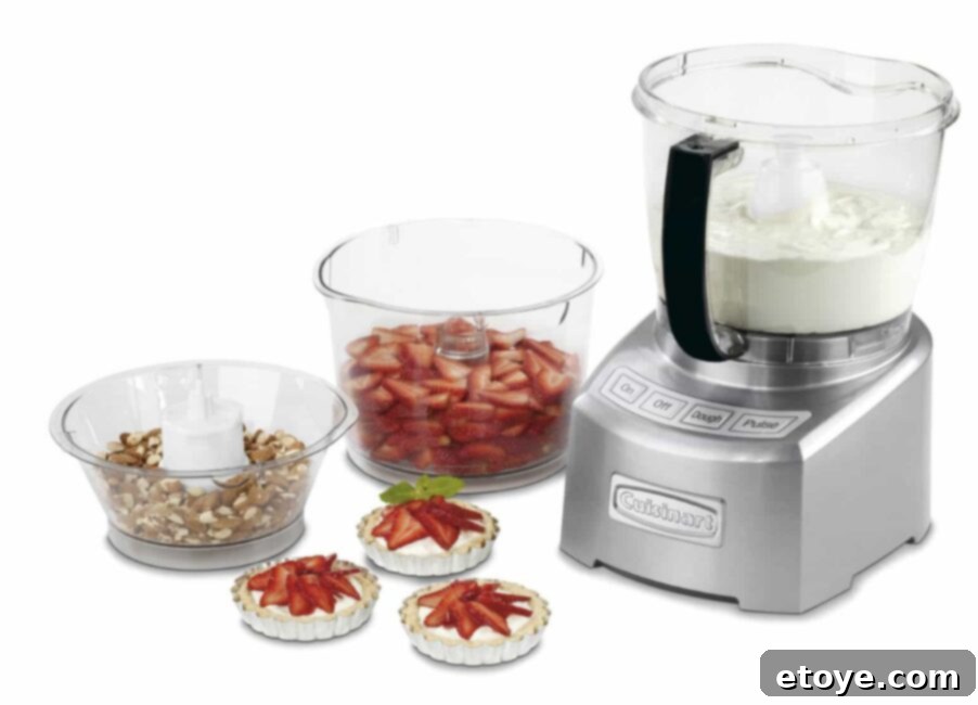 Cuisinart FP-14DC Food Processor BladeLock and SealTight System