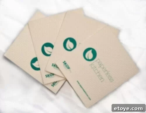 Eco-Friendly Kitchen with Skoy Cloth and Bambooee Towels