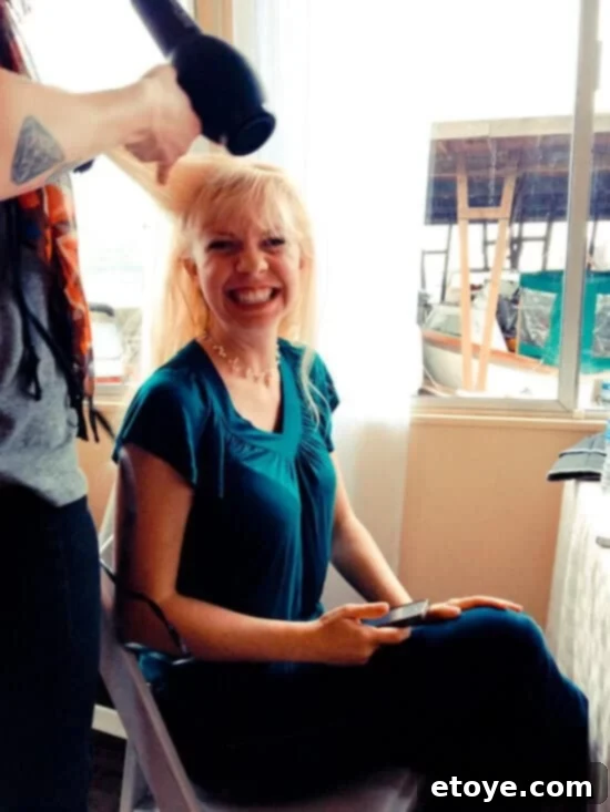 Vietnamese Spring Rolls with Slow Cooker Pork Recipe Behind the scenes: Blogger preparing for the video shoot