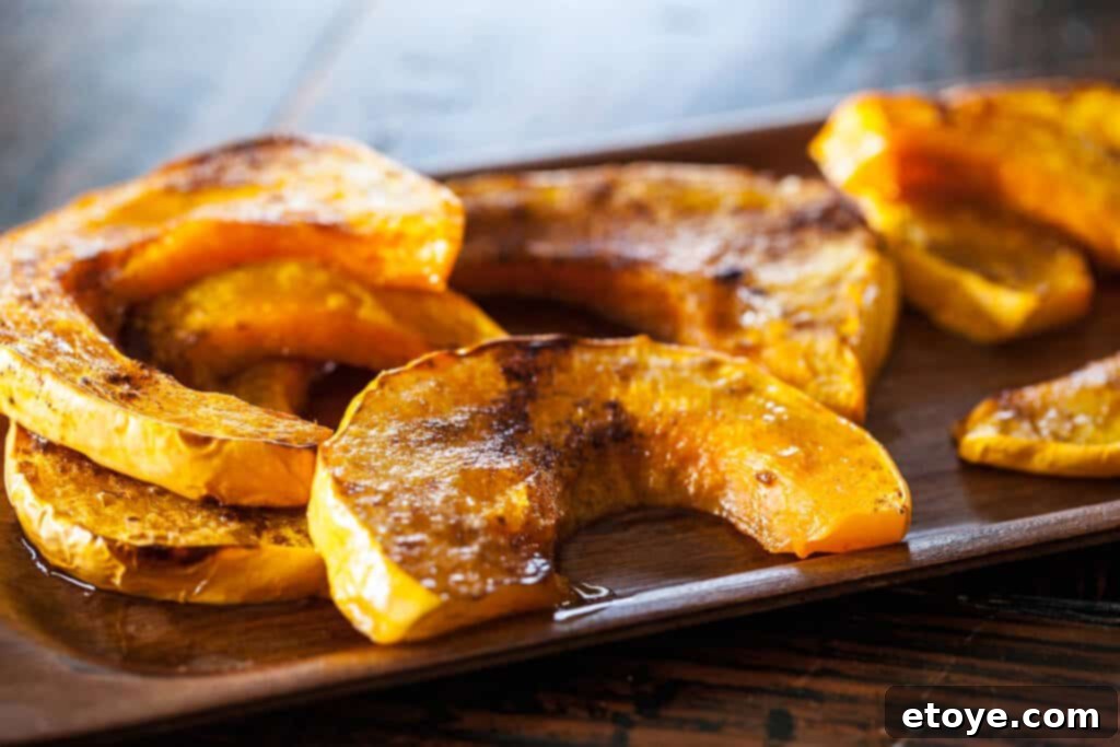 Roasted Pumpkin Recipe: how to roast pumpkin wedges