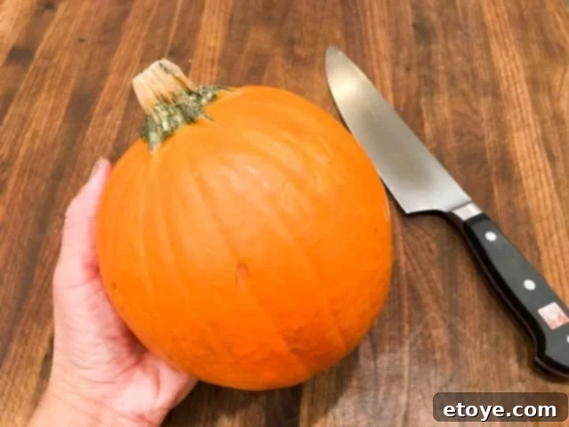 How to cut a pumpkin