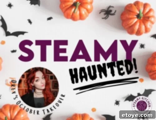 Join us as Drey takes over part of Steamy Kitchen for the Month of October with some delightfully spooky content!