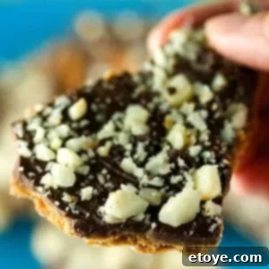 Decadent Dark Chocolate Toffee Macadamia Bark 4 Dark Chocolate Toffee Macadamia Bark, ready for a taste
