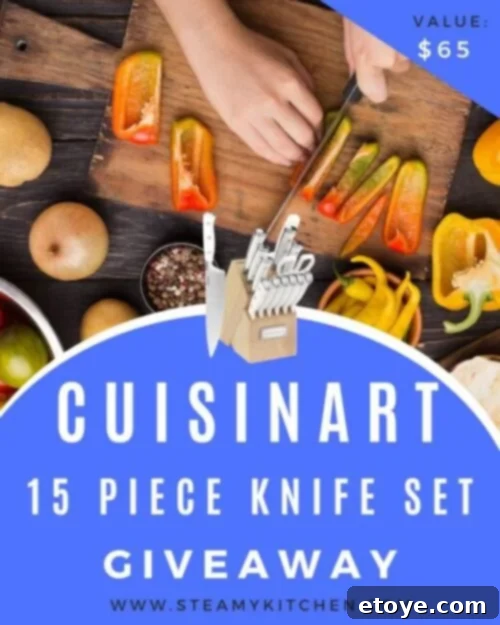 Win a CuisinArt 15 Piece Knife Set 2 cuisinart 15 piece knife set giveaway