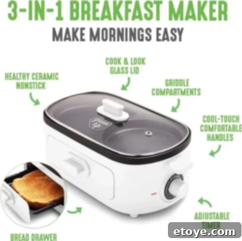 GreenLife Breakfast Station Giveaway 3 GreenLife Breakfast Maker Station full package