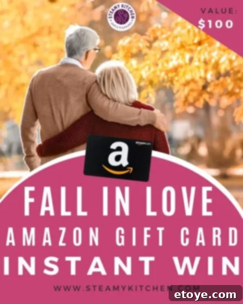 Fall in love with autumn and win a $10 Amazon gift card instantly