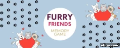 Furry Friends Memory Game - Play to earn bonus entries for giveaways!