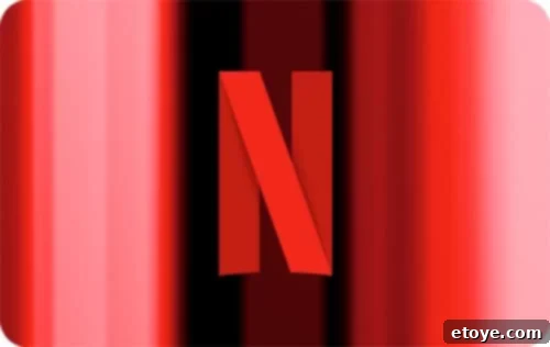 Win Big The 10 Essential Gift Cards of 2023 Giveaway 7 A striking red and white Netflix Gift Card, embellished with the prominent 'N' logo, symbolizing a treasure trove of cinematic stories and binge-worthy series.