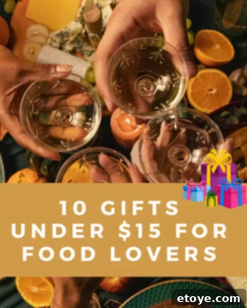 10 gifts Under $15 for food lovers