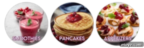Smoothies, pancakes, appetizers