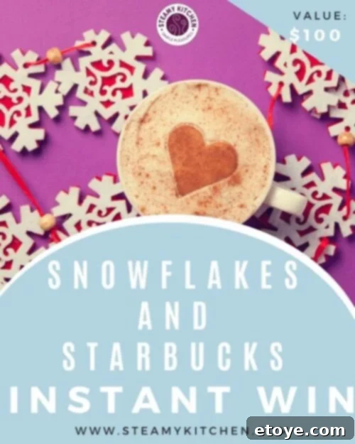 Starbucks Winter Instant Win 2 snowflakes and starbucks instant win